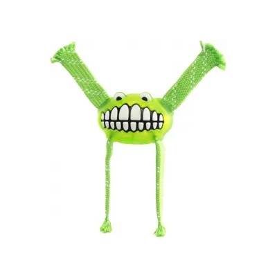 Rogz Flossy L- Кучешка забавна играчка за дърпане и дъвчене 24 см. зелен лайм