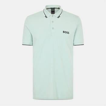 Boss Блуза с яка Boss Men's HBG Paddy Pro Premium Cotton Polo Shirt - Turquoise 448