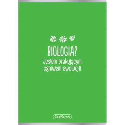 Herlitz Zošit A5 kockovaný biológia