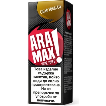 Image 1 of никотинова течност Aramax - Cigar tobacco 6мг