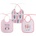 Baby Care Лигавници Lorelli - Girl, 3 броя (10260220003)