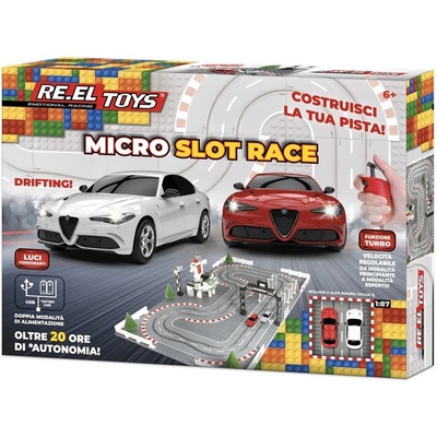 Re.el Toys Micro Slot Race Alfa 1:87 RC 93629