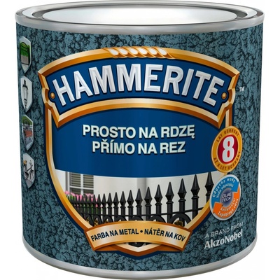Hammerite přímo na rez kladívkový 0,25L černý černý