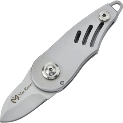 Max Knives 14693 G - MALÝ OTOČNÝ FLIP - Povrchová úprava Stříbrná