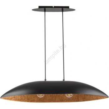 Image 1 of Sigma Пендел GONDOLA 2xE27/60W/230V черен/меден (SI0312)