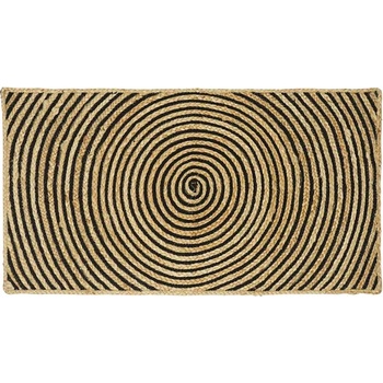 vidaXL Килими за помещение Черно 60 x 110 cm юта (42010730)