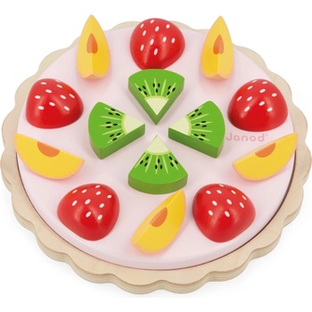Image 1 of Janod Дървена играчка Janod - Плодов пай (J06628)