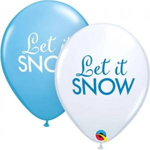 Qualatex Латексови Балони "Let It Snow (97346)