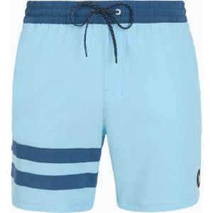 Hurley Мъжки къси панталони за плуване Hurley Phantom Eco Block Party Volley 17" blue dream