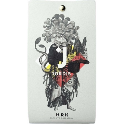 Jordi's 67% hořká HRK s malinami 50 g