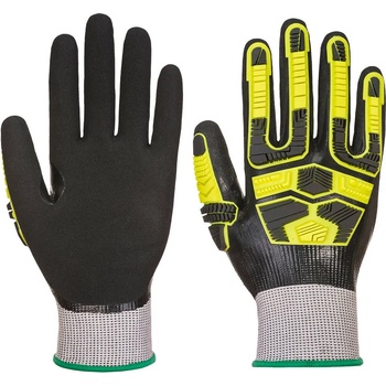Portwest Водоустойчиви противоударни и противосрезни ръкавици | Максимална защита и комфорт (ap55g8r)