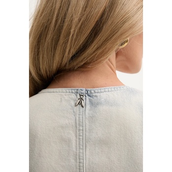 Patrizia Pepe Дънков елек Patrizia Pepe в синьо с едно копче 2C1608 D105 (2C1608.D105)