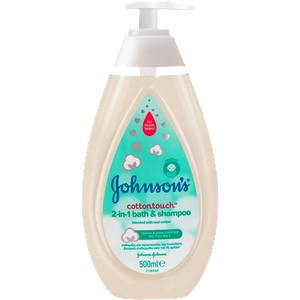 Johnson's baby Бебешки шампоан за коса и тяло cottontouch 2in1, 500 ml (2189850)