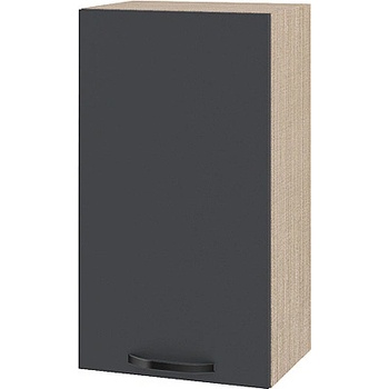 Image 1 of ИРИМ Горен кухненски шкаф Сити МФ-Карбон мат-11-2 40 см