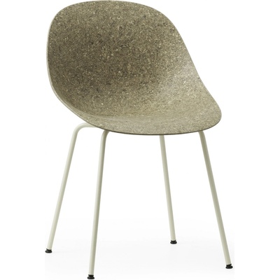 Normann Copenhagen Mat Chair morská tráva / krémová oceľ