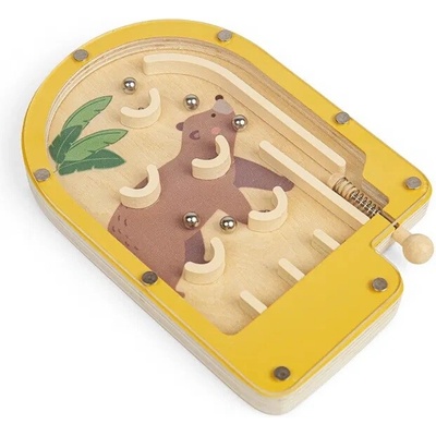 Bigjigs Toys Bigjigs Toys Mini Pinball Medveď
