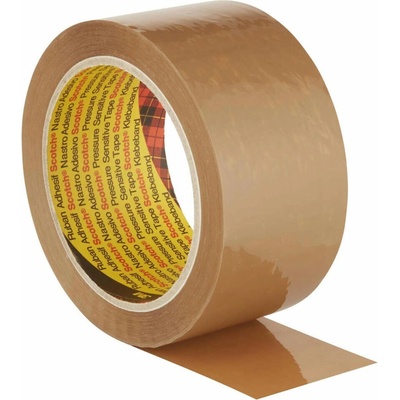 3M™ Scotch balicí páska 371 pro rychlé, pevné a spolehlivé lepení, 50 mm × 66 m, hnědá – Zbozi.Blesk.cz