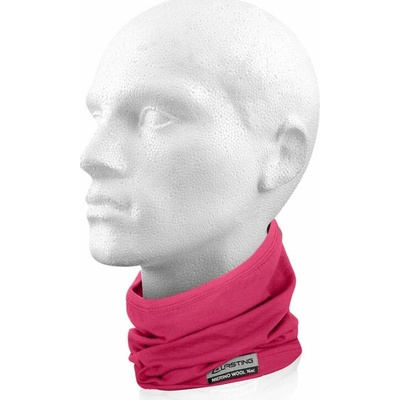 Lasting merino nákrčník krátký TULS 4646 růžový