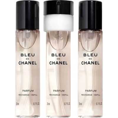 Chanel Bleu de Chanel parfum pánsky 3 x 20 ml náplň
