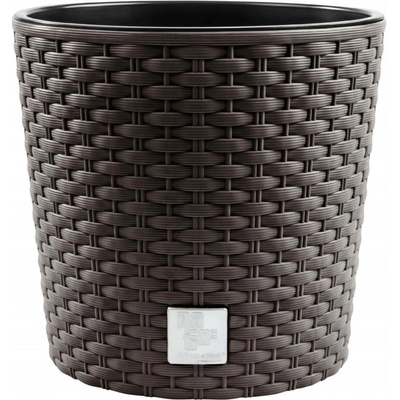 Prosperplast Rato round květináč DRTUS300L hnědý 30 cm