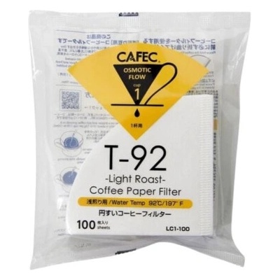 Cafec Light Roast Papierové filtre 01