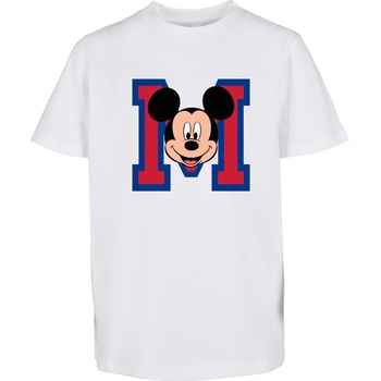 Mister Tee Тениска Mickey Mouse M Face Kids Tee white 110UB-MTK195-00220 - Тъмносив, размер 158/164