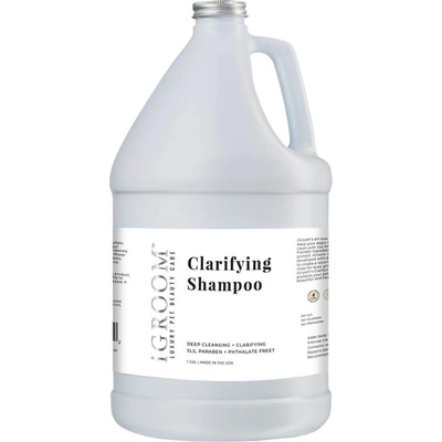 iGroom hloubkově čistící šampon 3,8 l