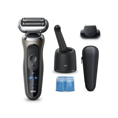 Braun Series 7 72-C7200cc Фолио за самобръсначка Тример Черен, Злато (10AS490192)