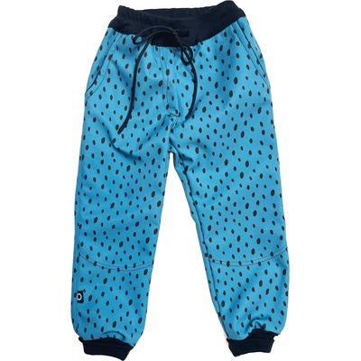 Pinkie Softshellové kalhoty Dots Blue