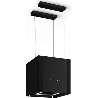 Klarstein Velaire абсорбатор функция повдигане 40 см, Елегантен, минималистичне, мощен, EEC A++, 601 м³/ч (UI0841G Black) (UI0841G Black)