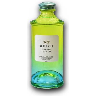 Ukiyo Japanese Yuzu Gin 40% 0,7 l (čistá fľaša)