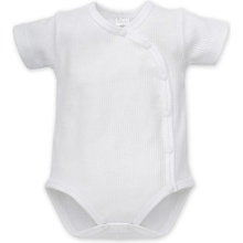 Pinokio Body krátky rukáv rozopínajúca White