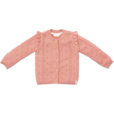 Little Dutch Бебешка плетена жилетка Little Dutch - Rose Pink, 86 cm, 12-18 м (CL24022017)