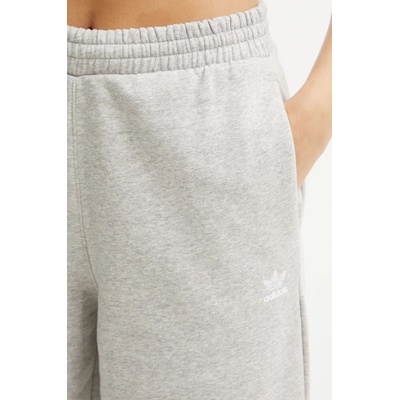 adidas Originals Спортен панталон adidas Originals Femme Galore Wideleg Fleece Pants в сиво с меланжов десен JN3028 (JN3028)