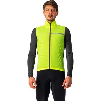 Castelli Squadra Stretch vest červeno oranžová