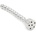 Kiotos Steel Hollow Penis Shower Plug Curved