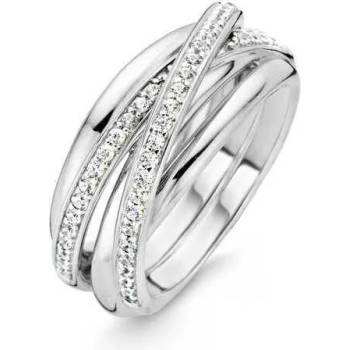 Ti Sento Дамски сребърен пръстен Ti Sento 12056ZI (12056ZI)