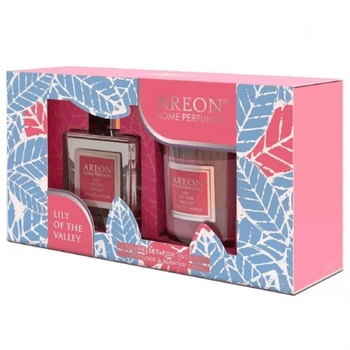 Areon Комплект Areon Момина сълза Ароматизатор парфюм + Свещ