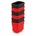 Prosperplast Пластмасови кутии 110x75x90mm Черно/червено 6бр (KTIS11-S411/3020)