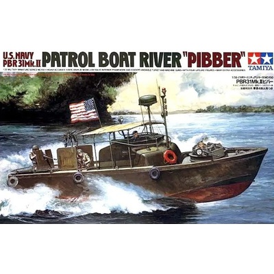 Tamiya U.S. NAVY Patrol Boat River PBR 31 Mk.II Pibber 1:35
