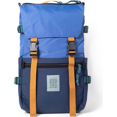 Topo Designs Дневна раница Topo designs Rover Pack Classic 20 Recycled Daypack - Cobalt / Midnight - размер One Size (502-9221-1811)