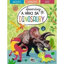 Jiri Models Samolepky Spoznávaj a hraj sa Dinosaury