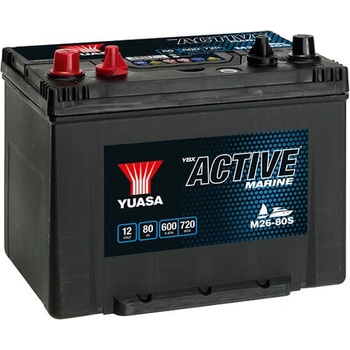 Image 1 of YUASA 80Ah 680A left+
