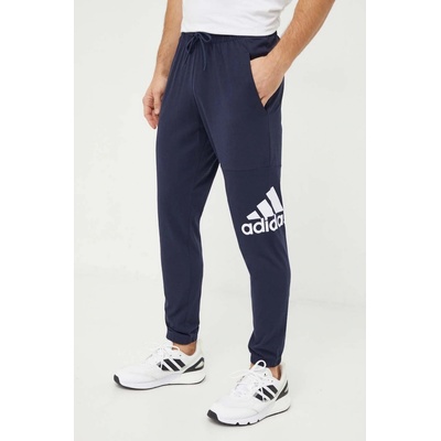 adidas tepláky s potiskem IC9428 tmavomodrá