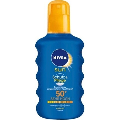Nivea Sun Protect & Bronze intenzivní spray na opalování SPF50+ 200 ml