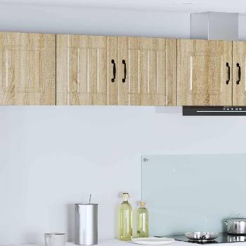 vidaXL Стенен шкаф LUCCA 2 pcs Дъб сонома 40 x 31 x 40 см (884879)