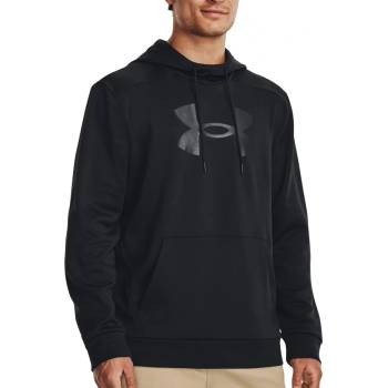 Under Armour Суитшърт с качулка Under UA Armour Fleece Big Logo HD-BLK 1379743-001 Размер M