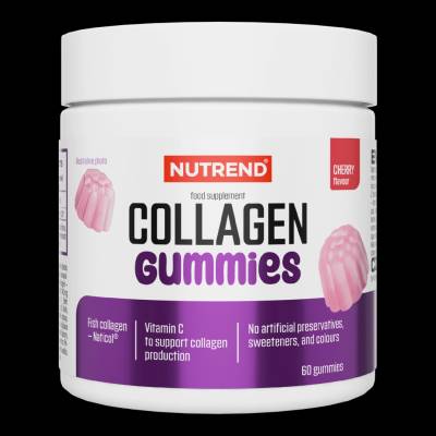 Nutrend Collagen Gummies 60 gummies čerešňa