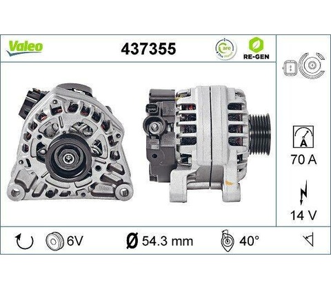 Generátor VALEO 437355