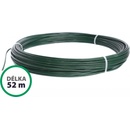 Napínací drát poplastovaný - drát 2,2/3,2 mm, délka 52 m, zelený